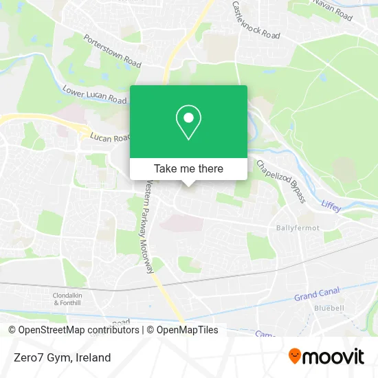 Zero7 Gym map
