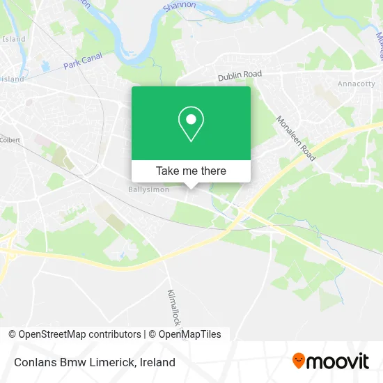 Conlans Bmw Limerick map