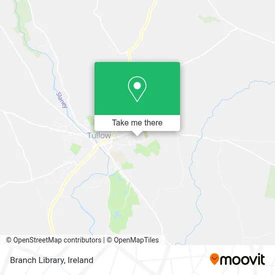 Branch Library map