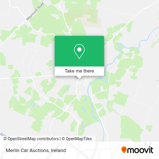 Merlin Car Auctions map