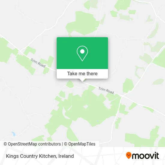 Kings Country Kitchen map