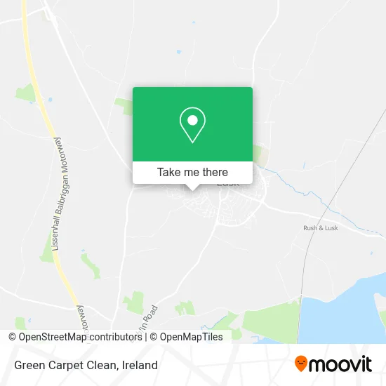 Green Carpet Clean map