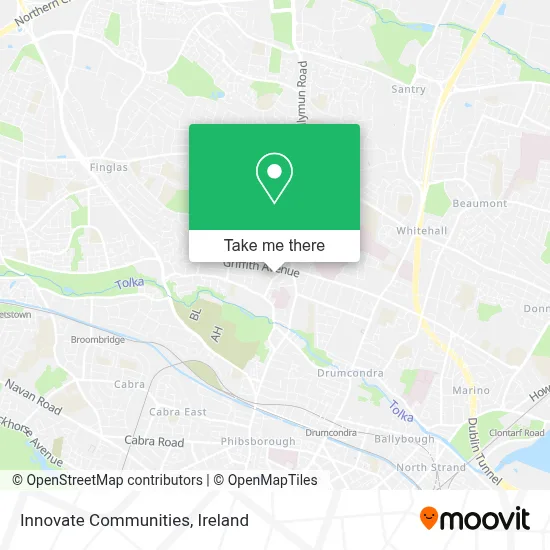 Innovate Communities map