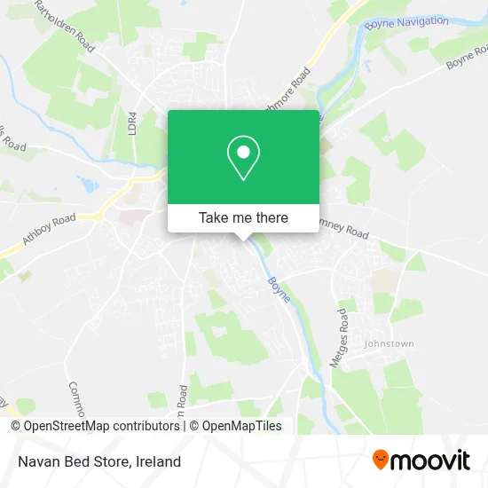 Navan Bed Store map