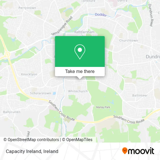 Capacity Ireland map