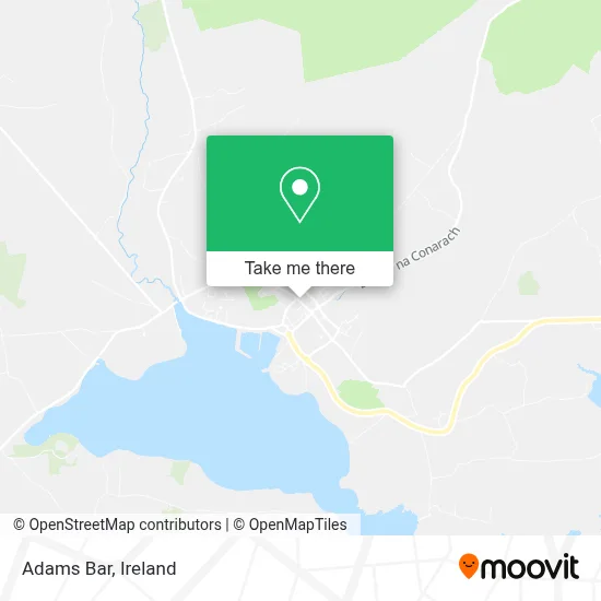 Adams Bar map