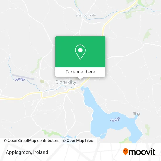 Applegreen map