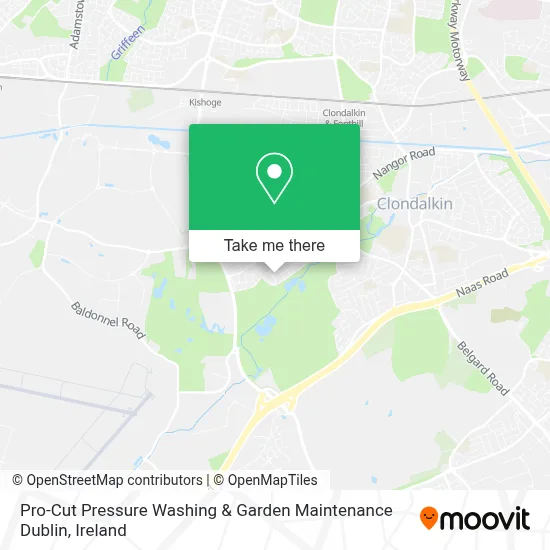 Pro-Cut Pressure Washing & Garden Maintenance Dublin map
