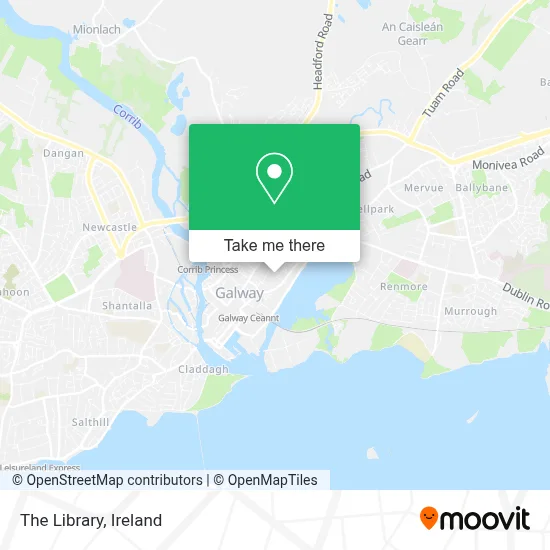 The Library map