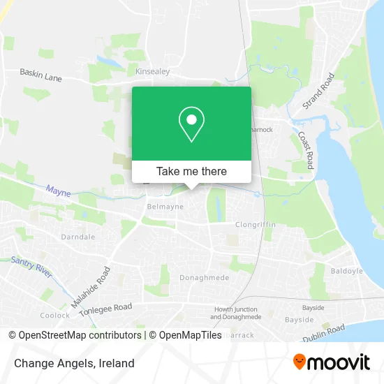 Change Angels map