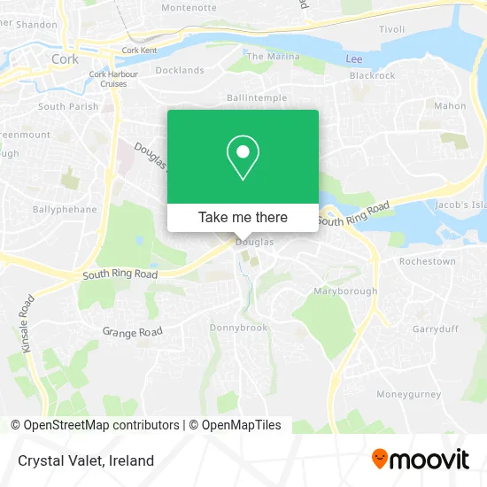 Crystal Valet map