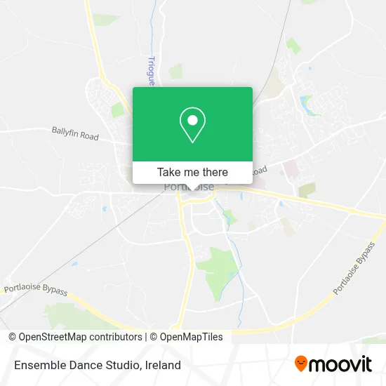Ensemble Dance Studio map