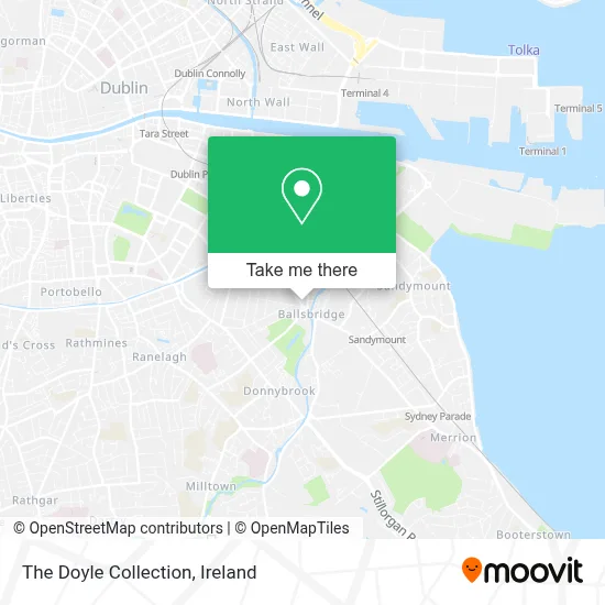 The Doyle Collection map