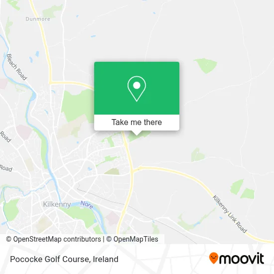 Pococke Golf Course map