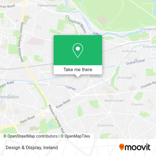 Design & Display map