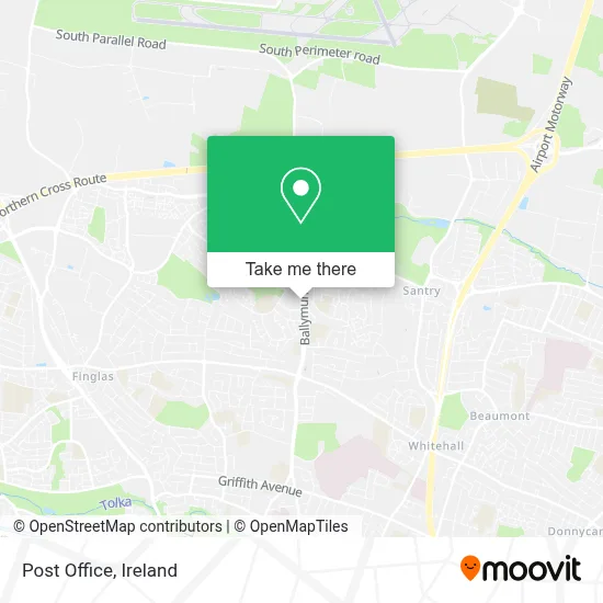 Post Office map