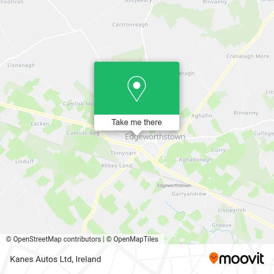 Kanes Autos Ltd map
