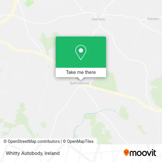 Whitty Autobody map