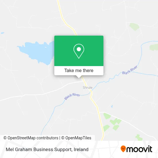 Mel Graham Business Support map