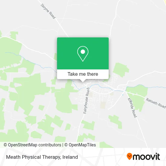 Meath Physical Therapy map