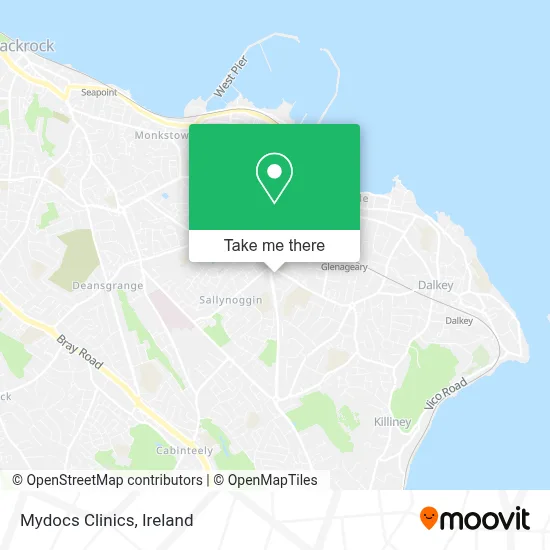 Mydocs Clinics map