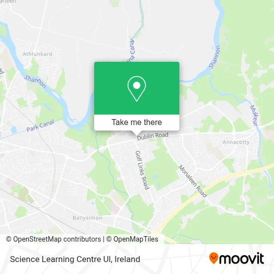 Science Learning Centre Ul map