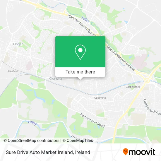 Sure Drive Auto Market Ireland map