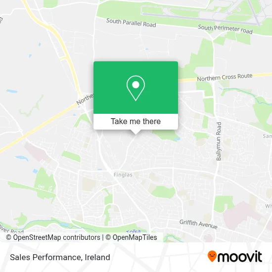 Sales Performance map