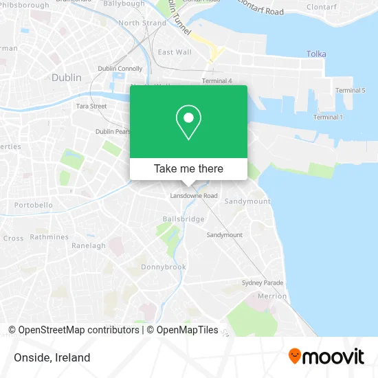 Onside map