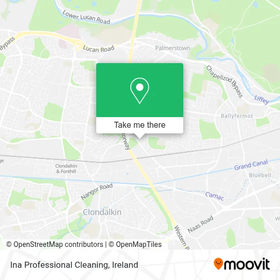 Ina Professional Cleaning map