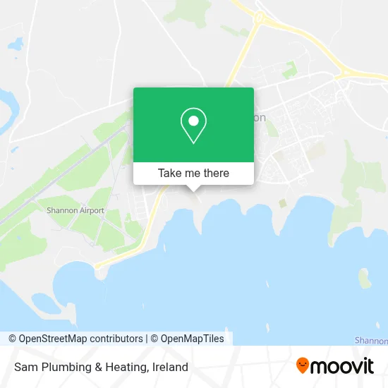 Sam Plumbing & Heating map
