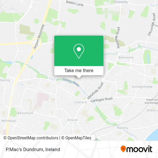 P.Mac's Dundrum map