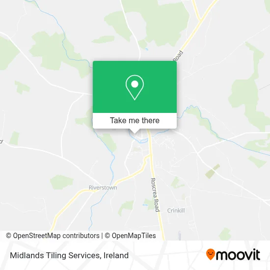 Midlands Tiling Services map