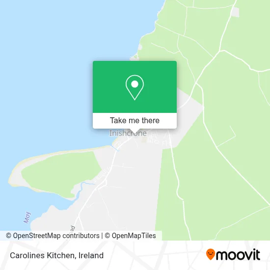 Carolines Kitchen map