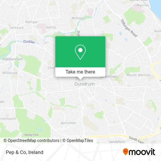 Pep & Co map