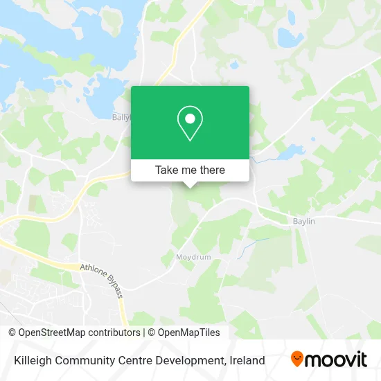 Killeigh Community Centre Development map