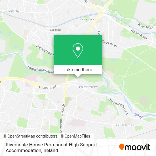 Riversdale House Permanent High Support Accommodation map