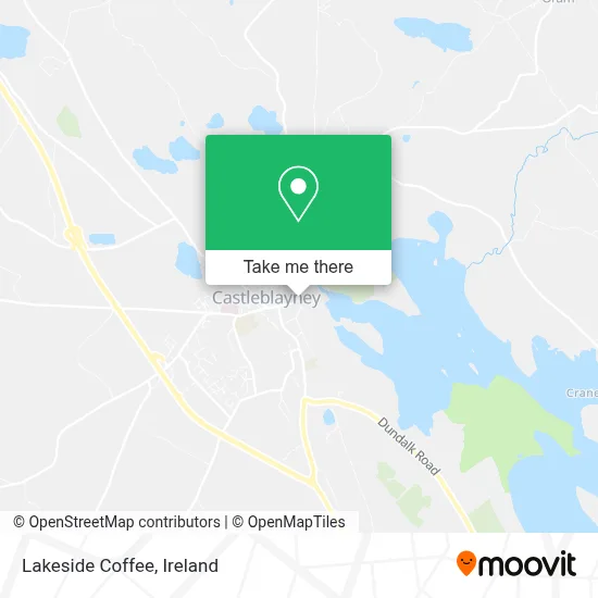 Lakeside Coffee map