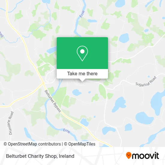 Belturbet Charity Shop map