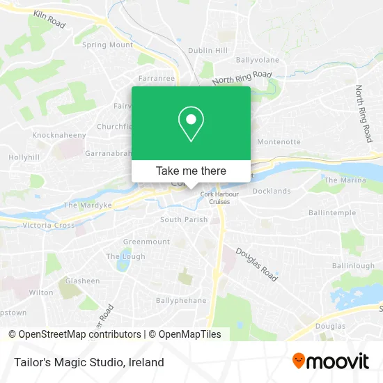 Tailor's Magic Studio map