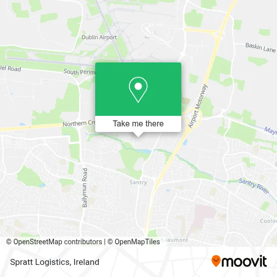 Spratt Logistics map