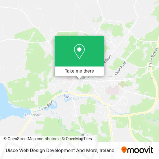 Uisce Web Design Development And More map