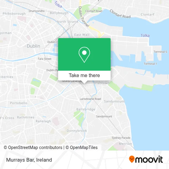 Murrays Bar map