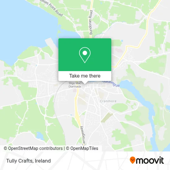 Tully Crafts map