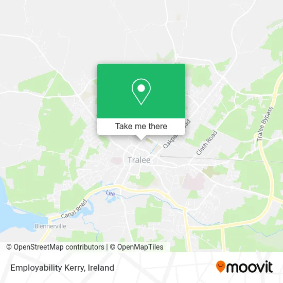 Employability Kerry map