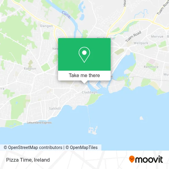 Pizza Time map