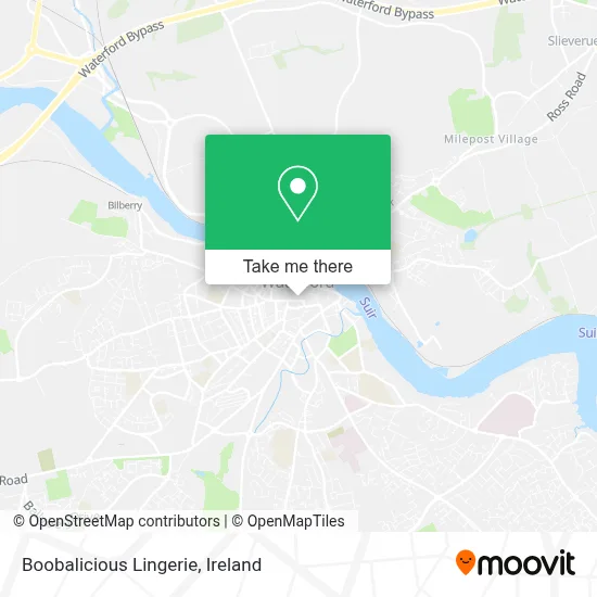 Boobalicious Lingerie map