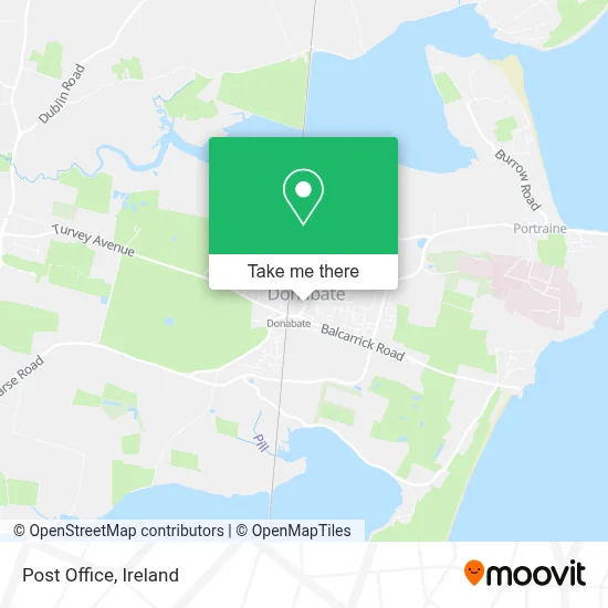 Post Office map