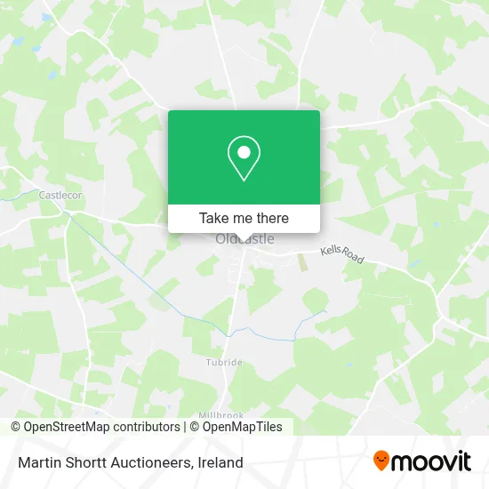 Martin Shortt Auctioneers map