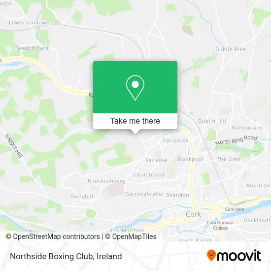 Northside Boxing Club map
